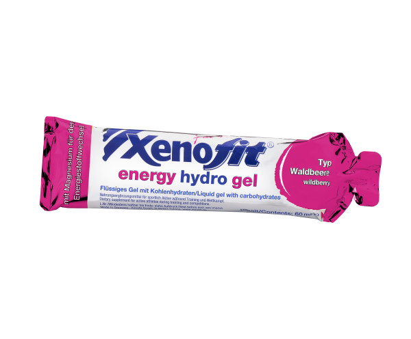 XENOFIT energy hydro gel Typ Waldbeere (60 ml)