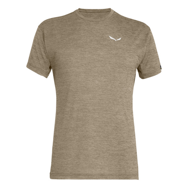 Puez Melange Herrenshirt in Braun