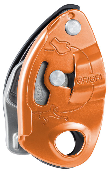 Petzl Grigri Sicherungsgerät Orange Rot