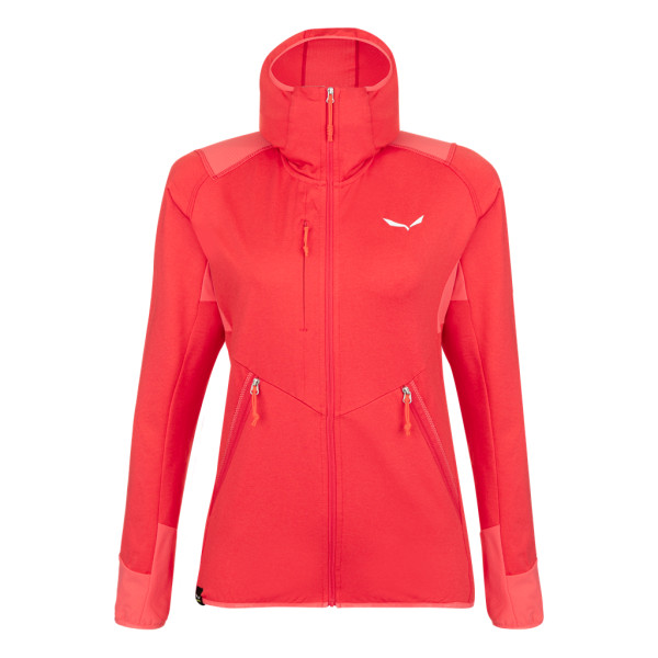 Agnr Hybrid Damenfleecejacke Rosa