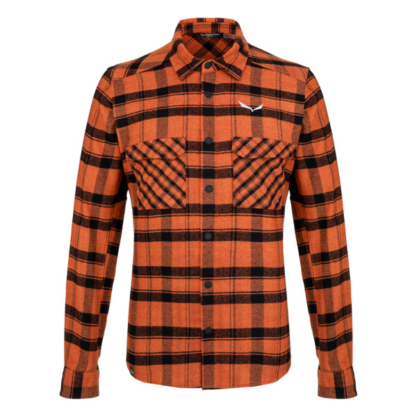 Salewa Herrenhemd Puez AW in Orange