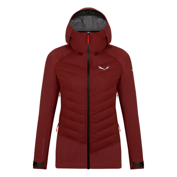 Salewa Sella PTX 3L Damen Hybridjacke in rot