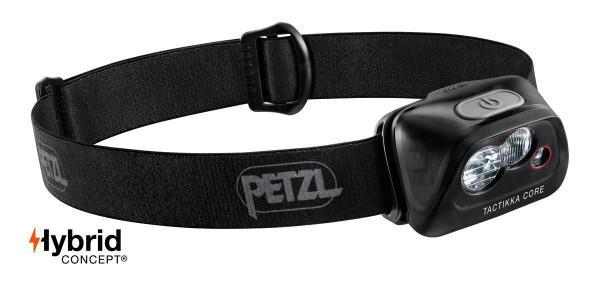 PETZL STIRNLAMPE ACTIK CORE SCHWARZ