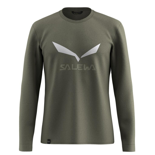 SALEWA SOLIDLOGO DRY M L/S TEE HERREN LANGARMSHIRT
