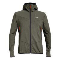 5A56/faded green melange