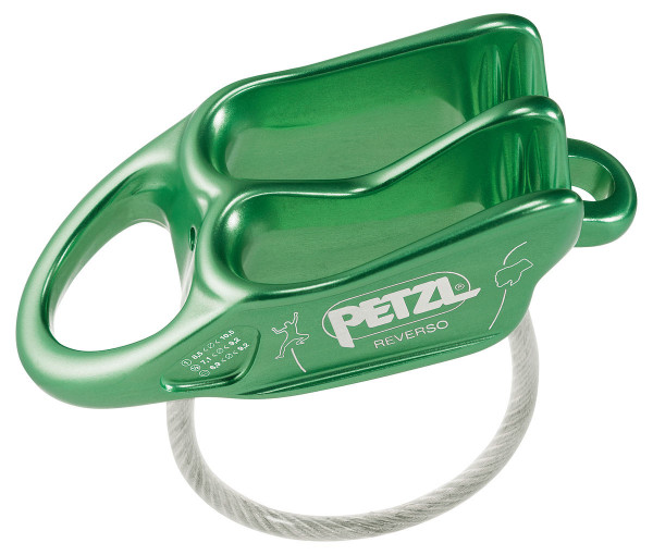 Petzl SICHERUNGSGERÄT REVERSO GRÜN