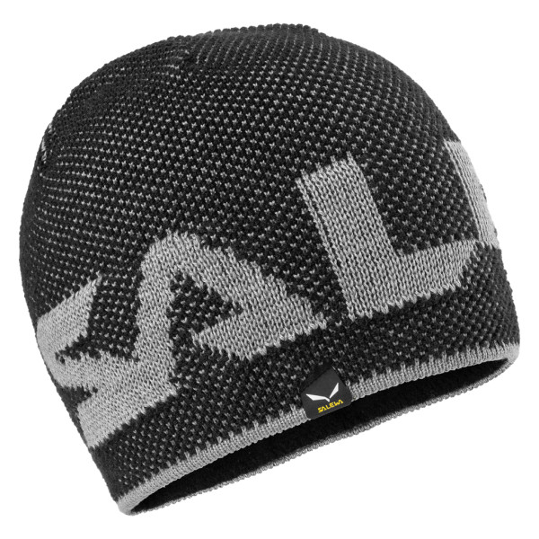 Salewa Agner Wollbeanie in schwarz