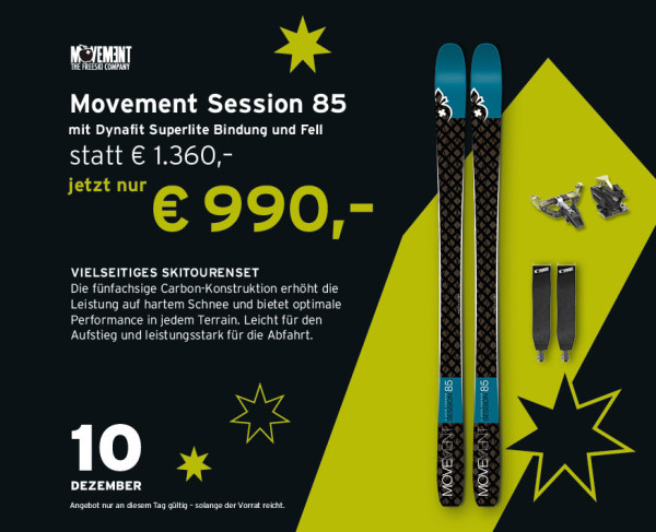 Movement Session 85 - VIELSEITIGES SKITOUREN-SET