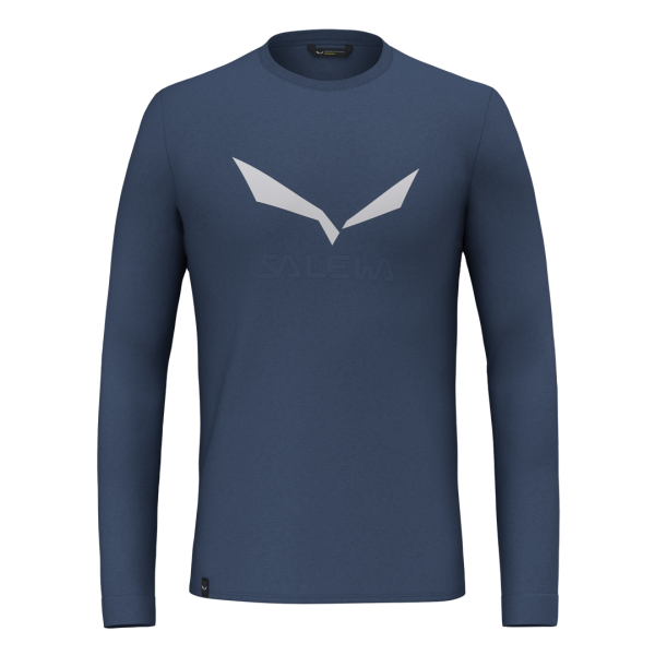 SALEWA SOLIDLOGO DRY M L/S TEE HERREN LANGARMSHIRT