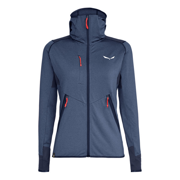 Agnr Hybrid Damenfleecejacke navy blue
