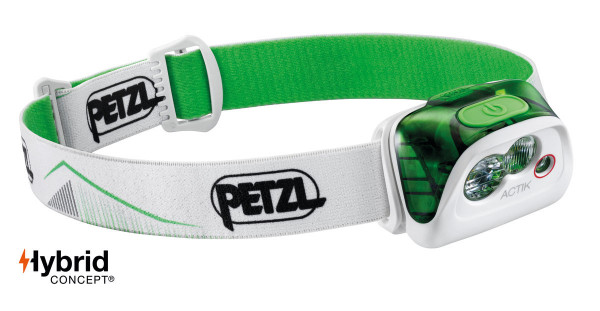 PETZL STIRNLAMPE ACTIK GRÜN