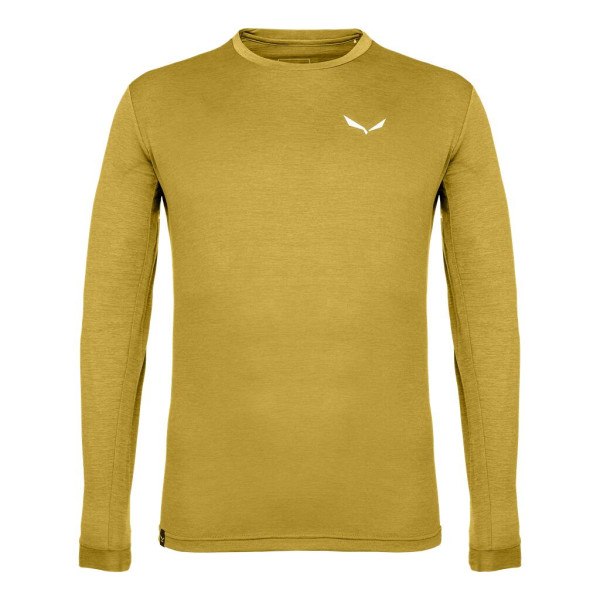 SALEWA PUEZ MELANGE DRY M L/S TEE LANGARMSHIRT